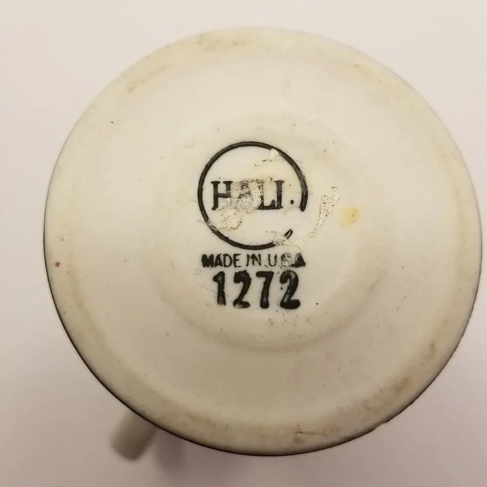 HALL 1272 Golf Theme Pedestal Mug Made In The USA